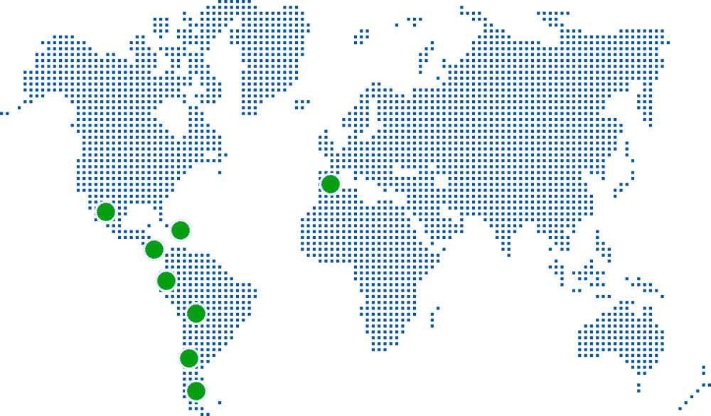 Mapa países hispanohablantes - Traducción Certificada