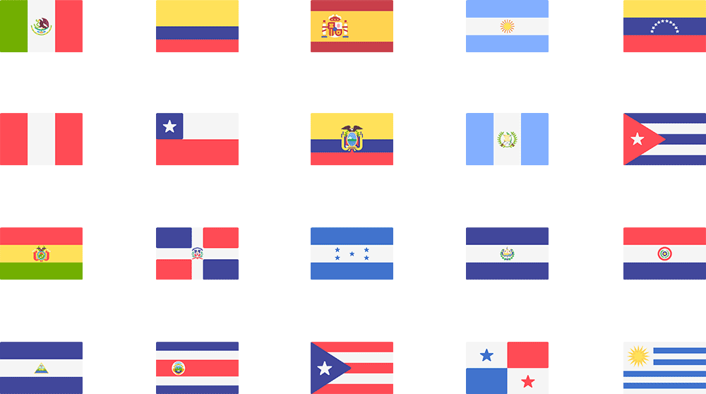 Países hispanohablantes - Traducción Certificada